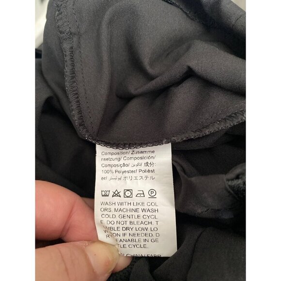 Parachute Pants Drawstring Elastic Waist Loose Baggy Y2K Pants Trousers … - Picture 8 of 10